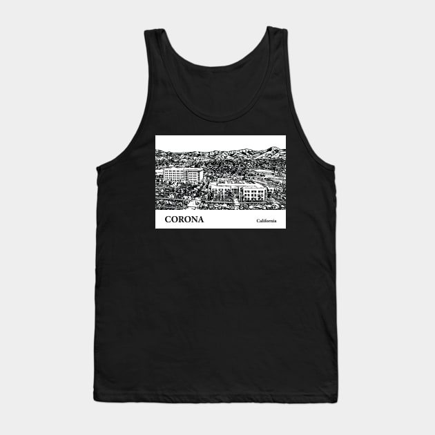 Corona - California Tank Top by Lakeric